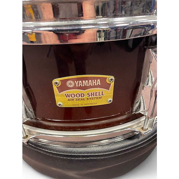 Used Yamaha 14in WOODSHELL SNARE BROWN FADE Drum