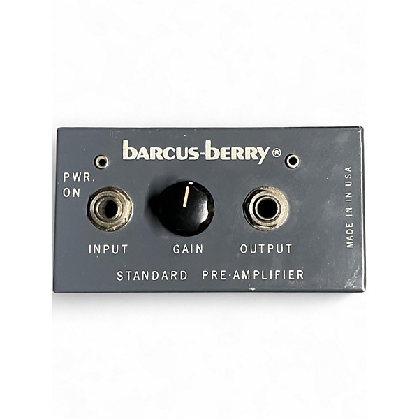 Used Barcus Berry 1330 Standard Preamplifier Pedal