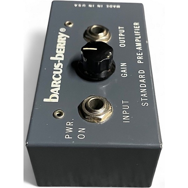 Used Barcus Berry 1330 Standard Preamplifier Pedal