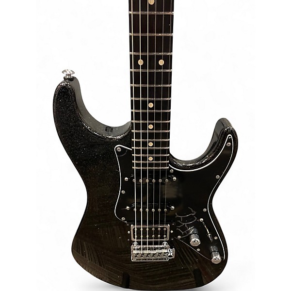 Used Suhr Pete Thorn Signature Black Sparkle Solid Body Electric Guitar