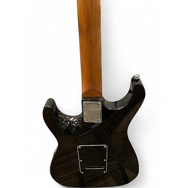 Used Suhr Pete Thorn Signature Black Sparkle Solid Body Electric Guitar