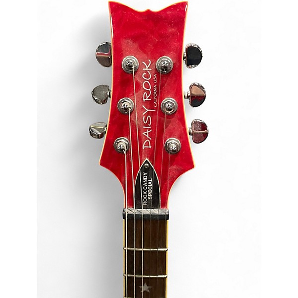 Used Daisy Rock Rock Candy Special PINK ROSE Solid Body Electric Guitar