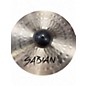 Used SABIAN 15in AAX MEDIUM HI-HAT PAIR Cymbal
