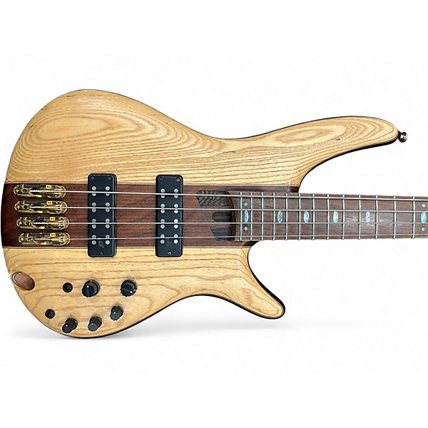 Used Ibanez SR2400 Florid Natural Low Gloss Electric Bass Guitar