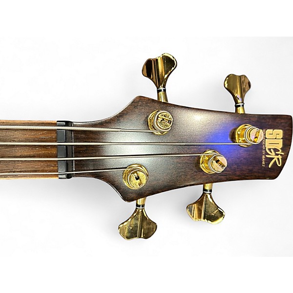 Used Ibanez SR2400 Florid Natural Low Gloss Electric Bass Guitar