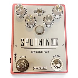 Used Spaceman Effects sputnik III germanium fuzz limited edition pink Effect Pedal