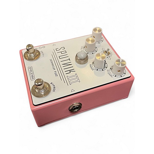 Used Spaceman Effects sputnik III germanium fuzz limited edition pink Effect Pedal