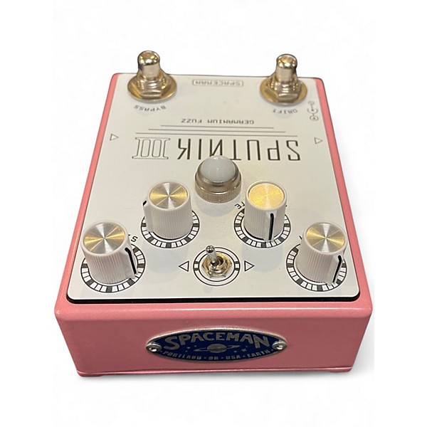 Used Spaceman Effects sputnik III germanium fuzz limited edition pink Effect Pedal