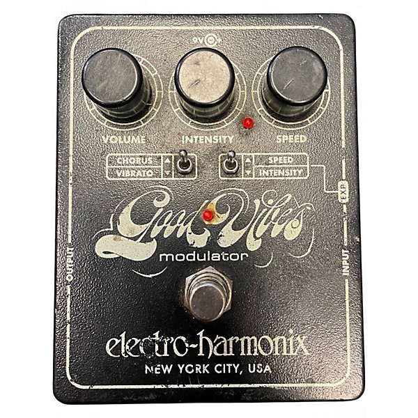 Used Electro-Harmonix Good Vibes Modulator Effect Pedal
