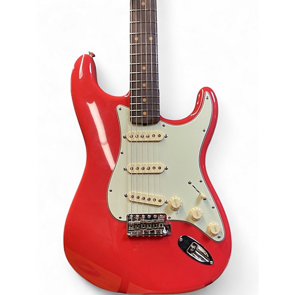 Used Fender american vintage ii 1961 Fiesta Red Solid Body Electric Guitar