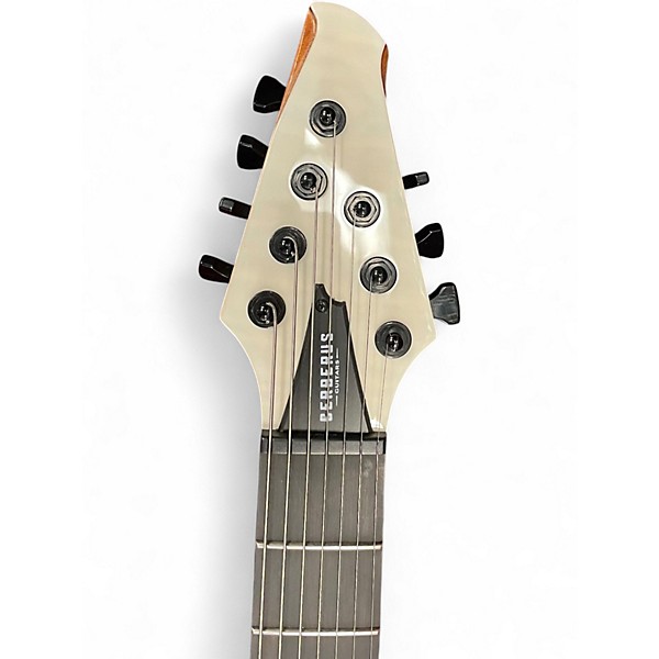 Used Cerberus Guitars Atlas 7 Olympic White Solid Body Electric Guitar