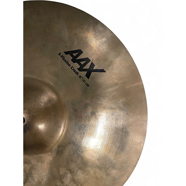 Used SABIAN 16in AAX Xplosion Crash Cymbal