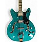 Used Hagstrom Viking Ocean Turquoise Electric Bass Guitar
