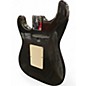 Used Fender Standard Stratocaster HSS Black and White Solid Body Electric Guitar