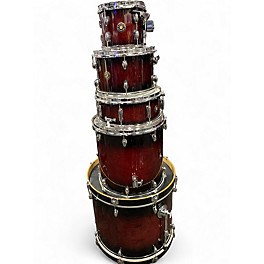 Used Gretsch Drums 5 Piece Catalina Maple DEEP CHERRY BURST Drum Kit