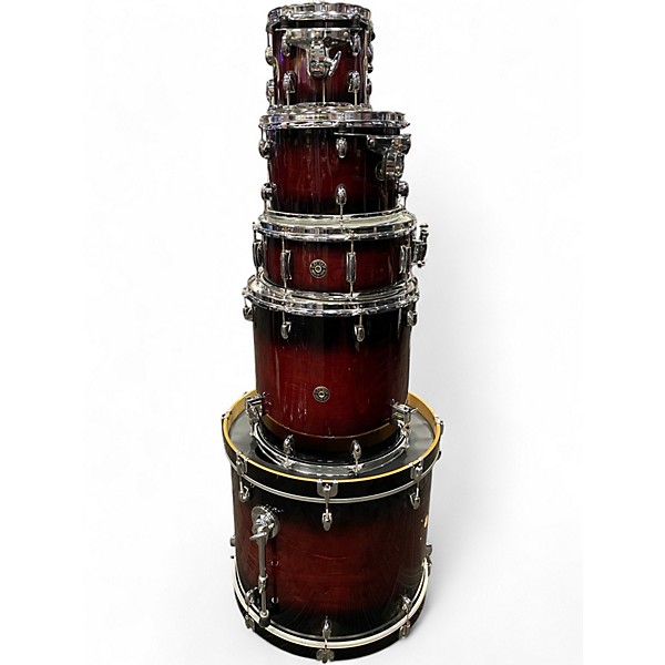 Used Gretsch Drums 5 Piece Catalina Maple DEEP CHERRY BURST Drum Kit