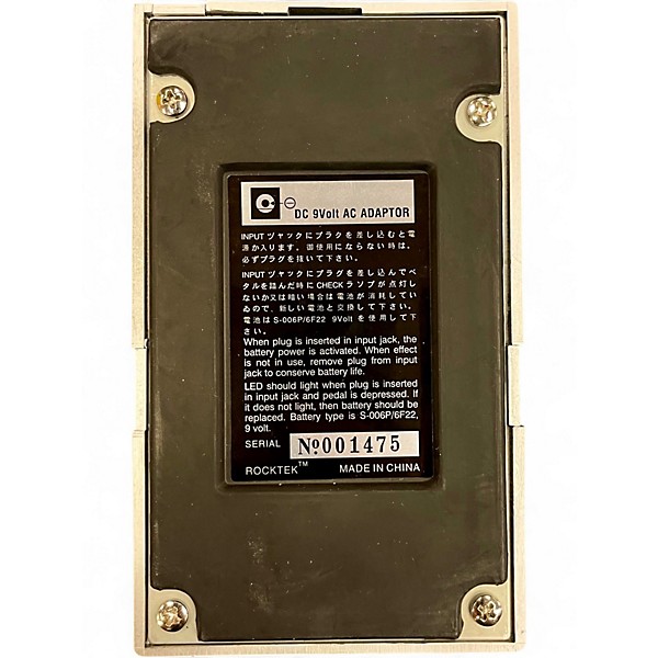 Used Rocktek Son Of A Pitch! Tuner Pedal