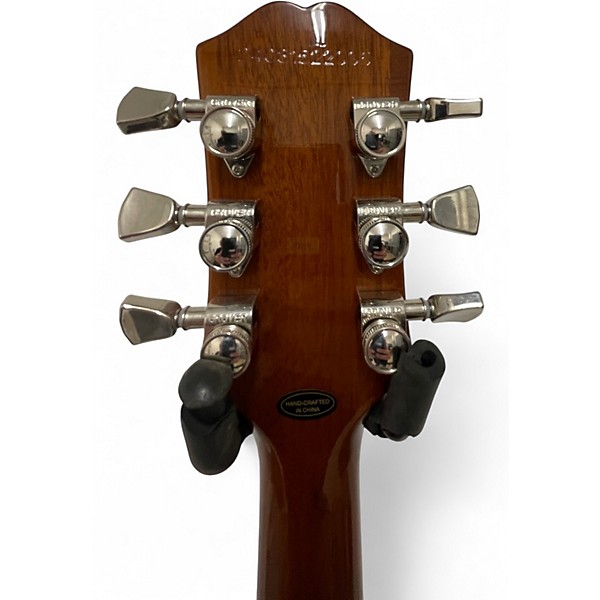 Used 2021 Epiphone Les Paul Modern Figured 2 Color Sunburst Solid Body Electric Guitar