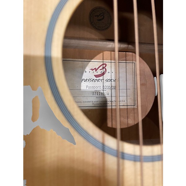 Used Breedlove D200SMP Passport Natural Acoustic Guitar