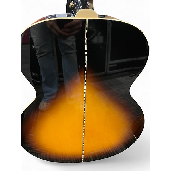 Used Epiphone J-200 12 Sunburst 12 String Acoustic Guitar