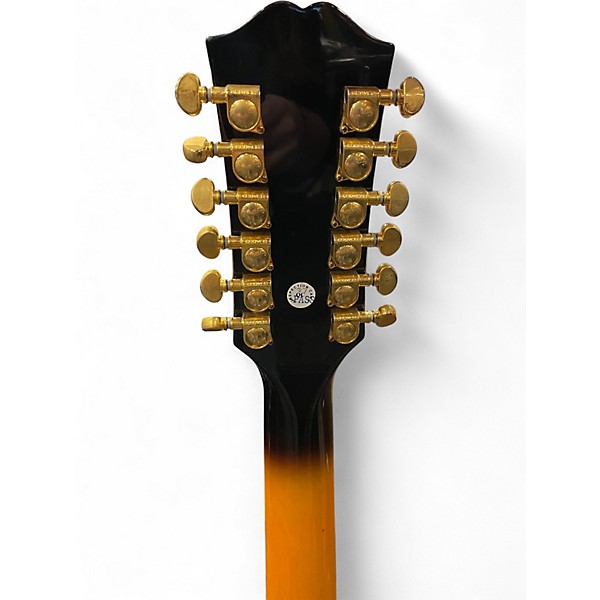 Used Epiphone J-200 12 Sunburst 12 String Acoustic Guitar