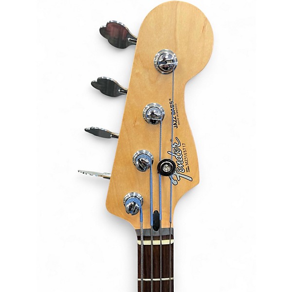 Used Fender Standard Jazz Bass Black Electric Bass Guitar