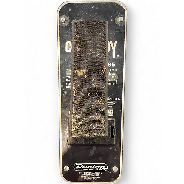 Used Dunlop GCB95 Original Crybaby Wah Effect Pedal