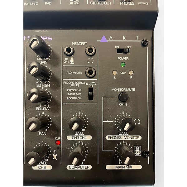 Used Project Series usb mix 4 Powered Mixer