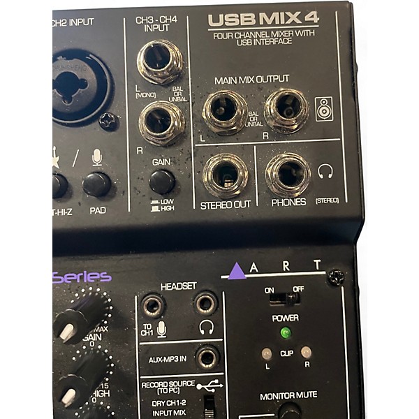 Used Project Series usb mix 4 Powered Mixer