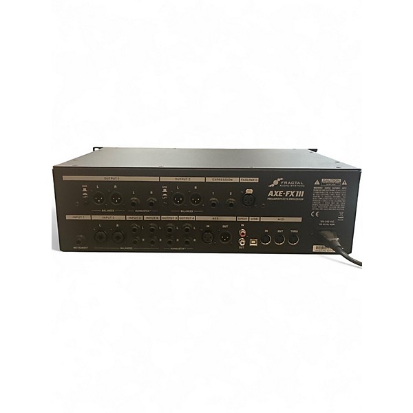 Used Fractal Audio AXE-FX III Effect Processor