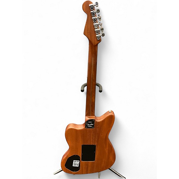 Used Fender Acoustasonic Jazzmaster Artic White Hollow Body Electric Guitar