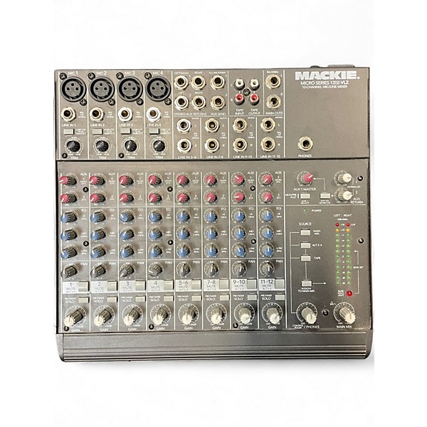 Used Mackie 1202VLZ Unpowered Mixer