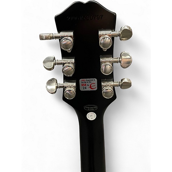 Used Epiphone Les Paul Custom GX Prophecy Crimson Red Burst Solid Body Electric Guitar