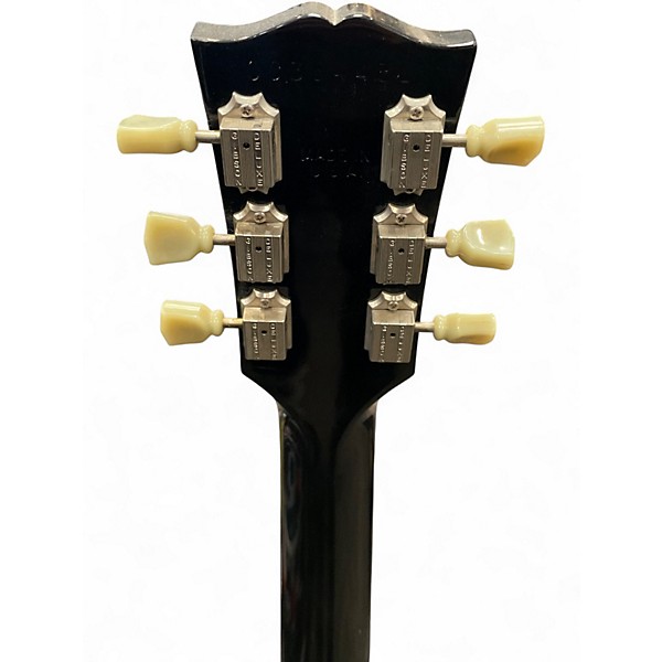 Used Gibson Les Paul Studio Black Solid Body Electric Guitar