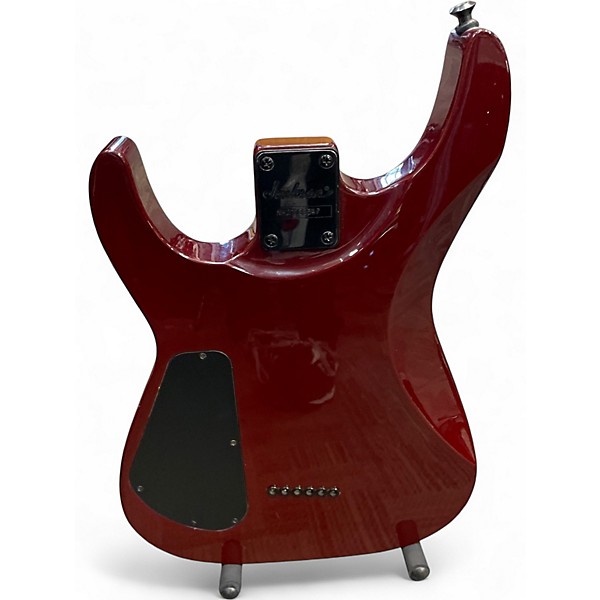 Used Jackson DKXT Dinky TRANSPARENT RED Solid Body Electric Guitar