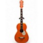Used Recording King RPS7MOR Orange Acoustic Electric Guitar thumbnail