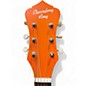 Used Recording King RPS7MOR Orange Acoustic Electric Guitar
