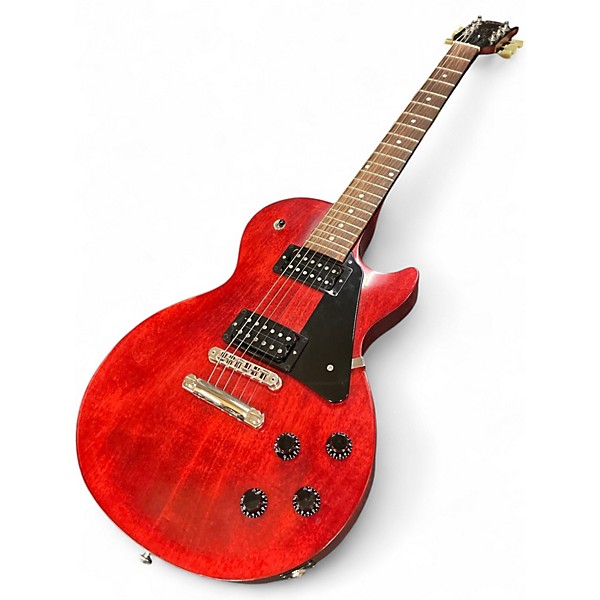 Used Gibson Les Paul Studio Red Solid Body Electric Guitar