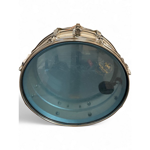 Vintage 1970s Ludwig 14in Acrolite Snare Silver Drum