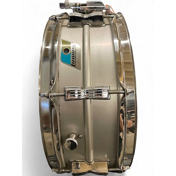 Vintage 1970s Ludwig 14in Acrolite Snare Silver Drum