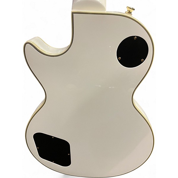 Used Epiphone Les Paul Custom Alpine White Solid Body Electric Guitar