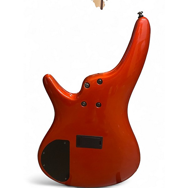 Used Ibanez SR300 Orange Electric Bass Guitar