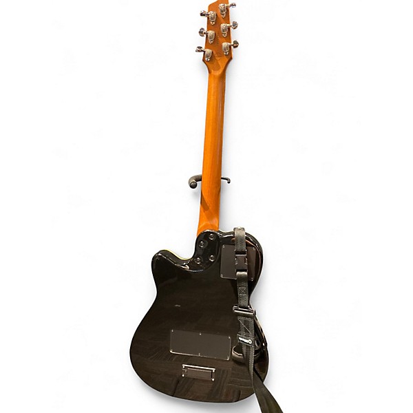 Used Godin A6 Ultra Black Acoustic Electric Guitar