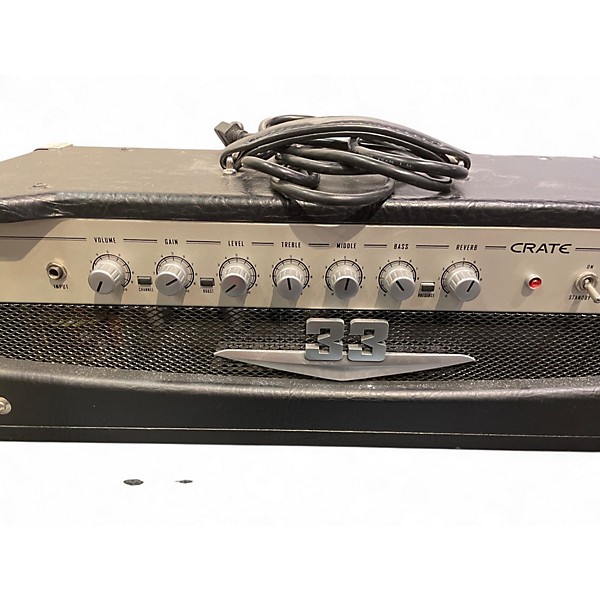 Used 2000s Crate V33 33W Tube Guitar Amp Head