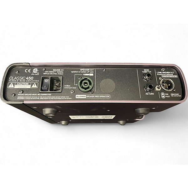 Used TC Electronic CLASSIC 450 Bass Amp Head