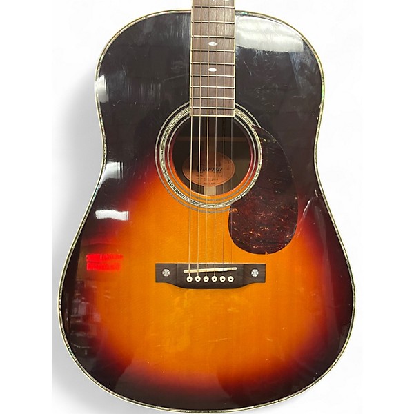Used Crafter Guitars TR060 3 Tone Sunburst Acoustic Guitar