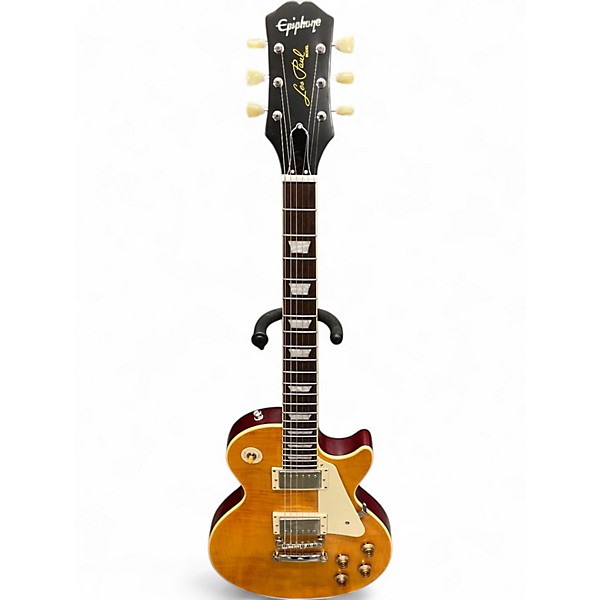 Used Epiphone Limited Edition Joe Bonamassa Les Paul Standard Gold Top Solid Body Electric Guitar