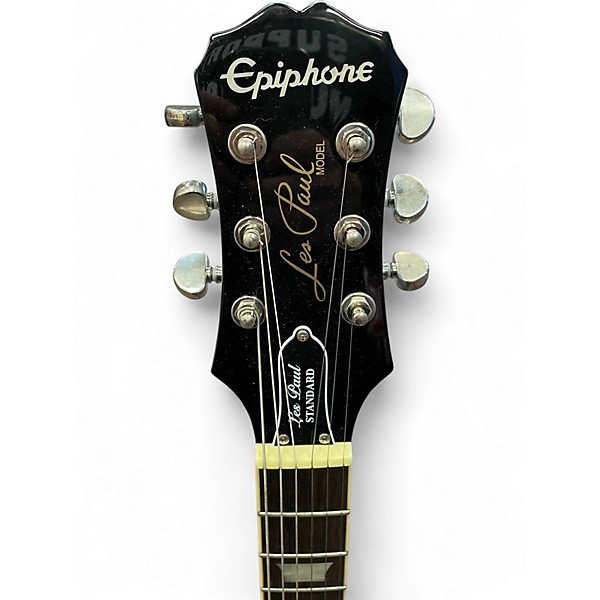 Used Epiphone Les Paul Standard Ice Blue Metallic Solid Body Electric Guitar