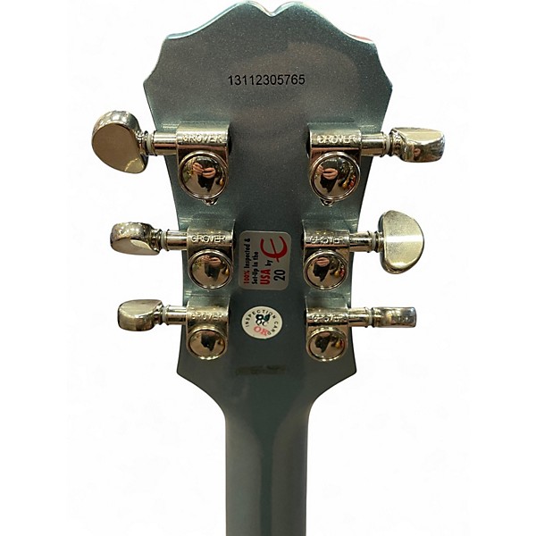 Used Epiphone Les Paul Standard Ice Blue Metallic Solid Body Electric Guitar