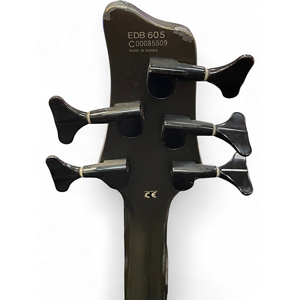 Used Ibanez Ergodyne EDB605 Black Electric Bass Guitar